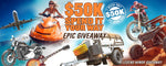 $50k Cash. Spend It Your Way!